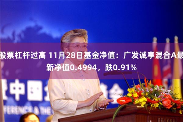 股票杠杆过高 11月28日基金净值：广发诚享混合A最新净值0.4994，跌0.91%